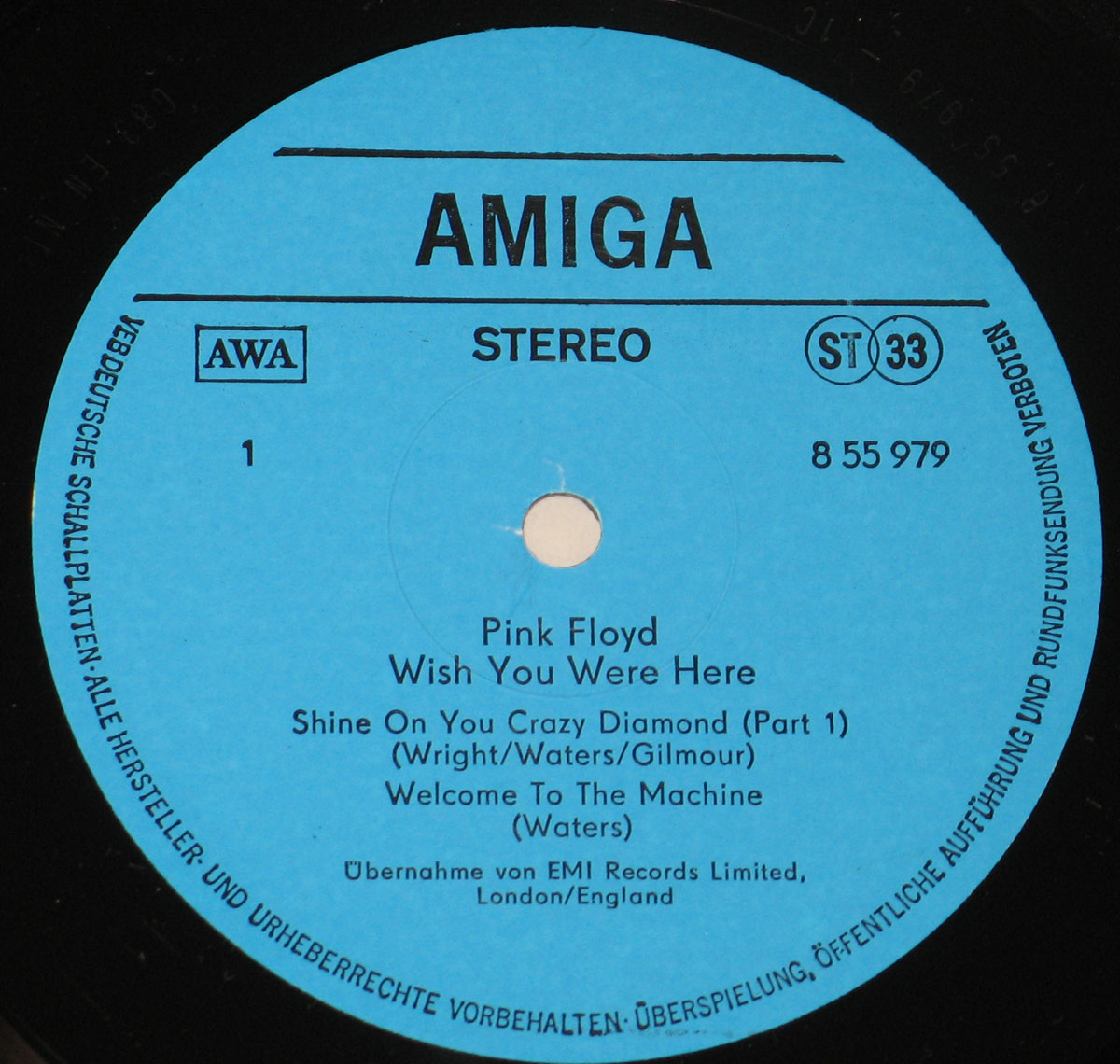 High Resolution Photo #3 PINK FLOYD Wish You Were Amiga 